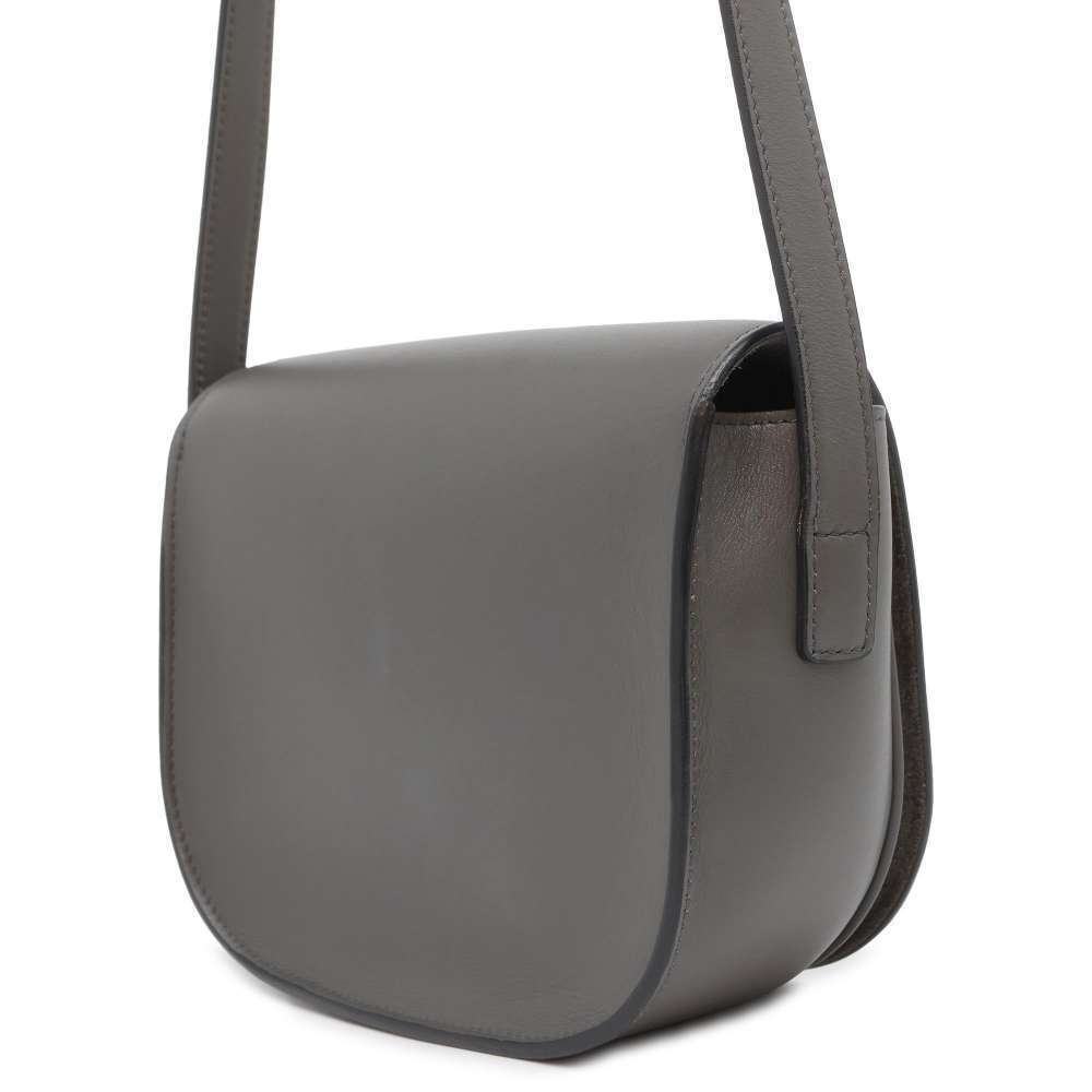 Celine Shoulder Bag Folco Cuir Triomphe Leather - Picture 2 of 12